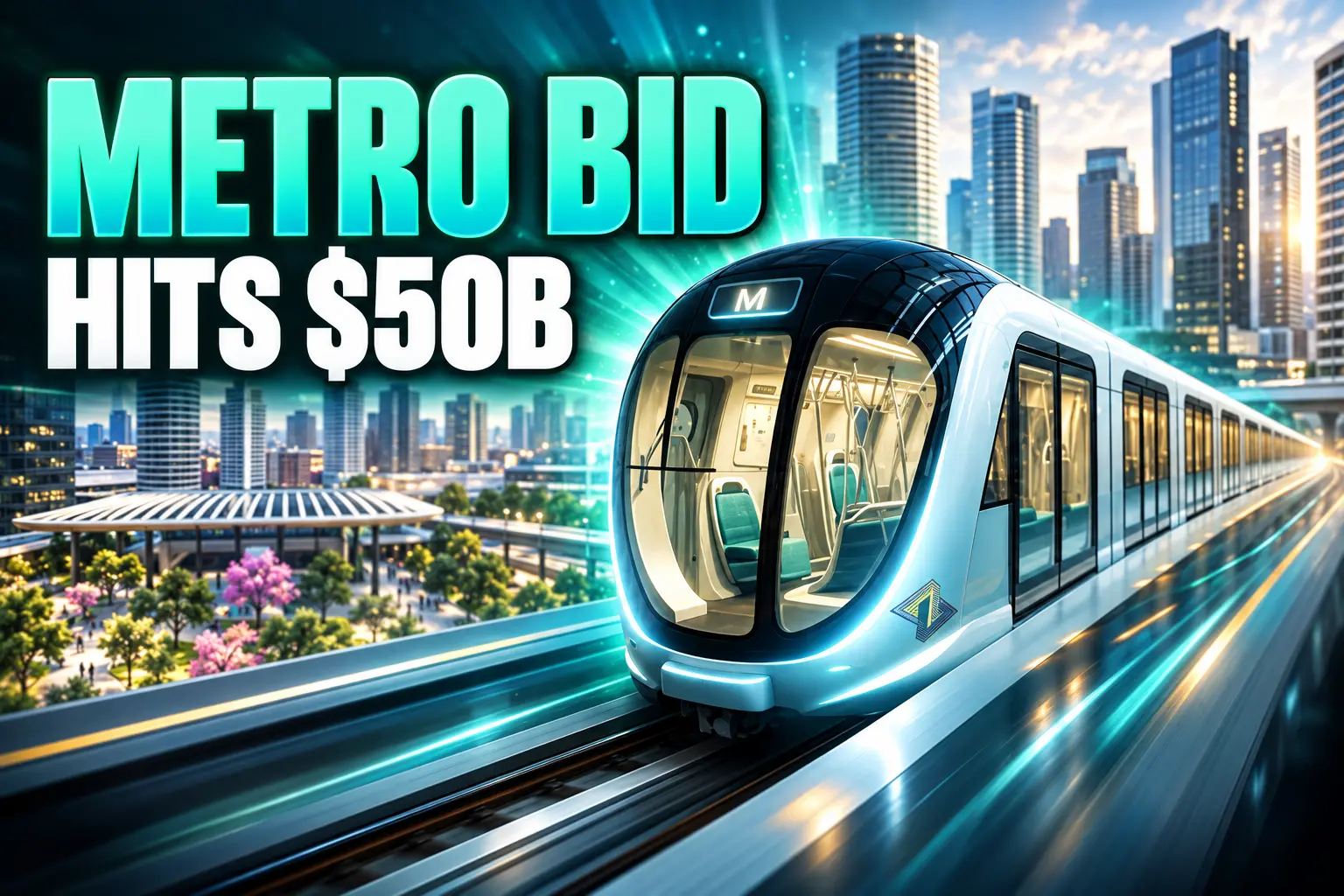 Tel Aviv metro $50 billion bid 20 consortia