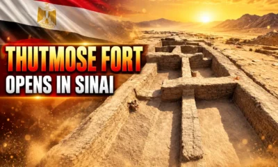 Thutmose I fortress opens Tell El-Kharouba Sinai