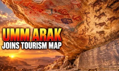 Umm Arak Sinai rock art 10,000-year shelter