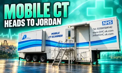Vannin GE mobile CT clinic destined for Jordan