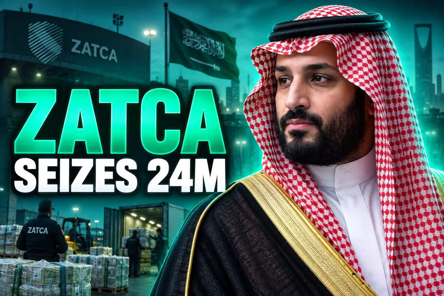 ZATCA seizes 24 million pills 2025