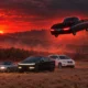 Alef flying car 1000th flight over Tesla Roadster