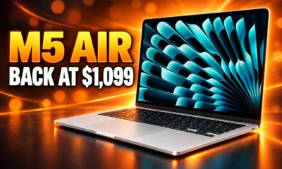 Amazon M5 MacBook Air back at $1099 Prime