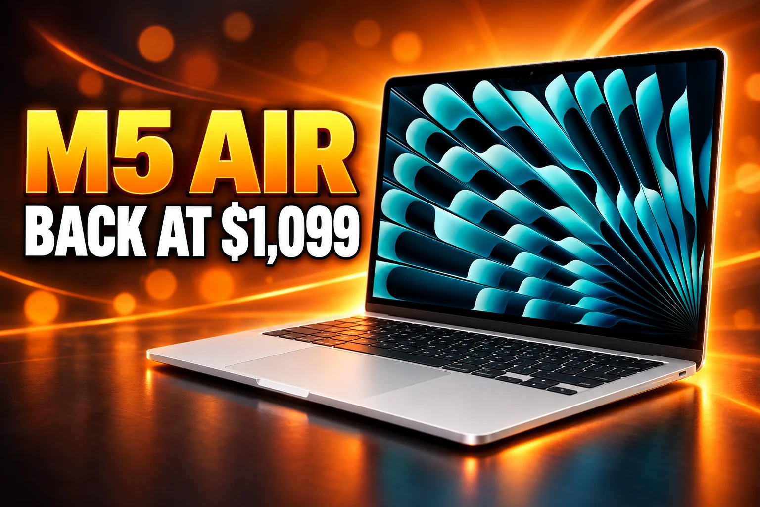 Amazon M5 MacBook Air back at $1099 Prime