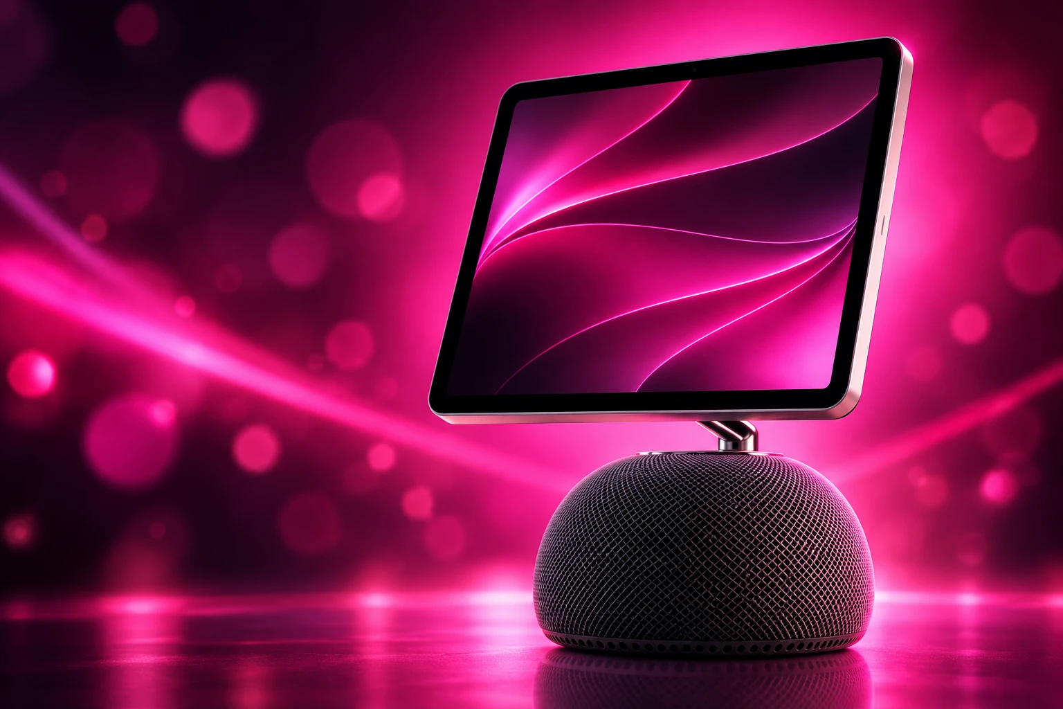 Apple HomeView speaker and wall panel mid-November