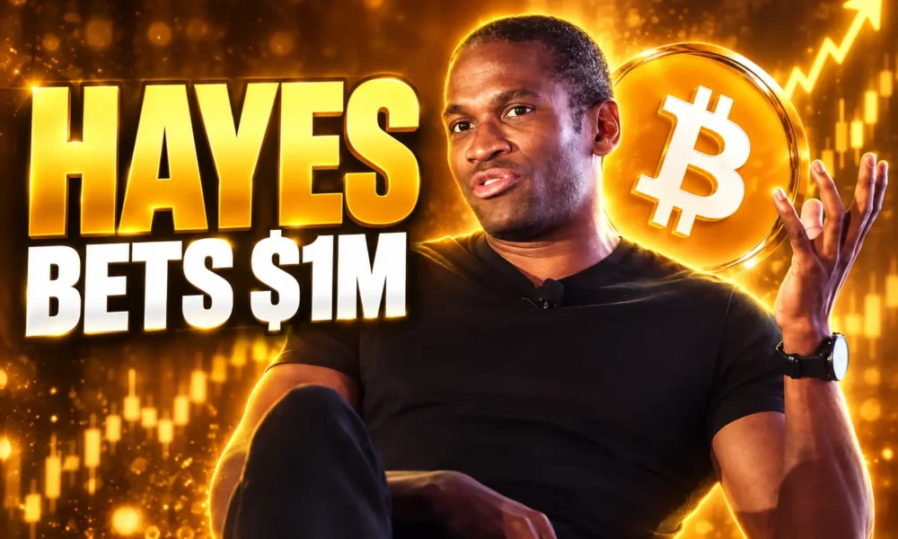 Arthur Hayes Bitcoin 1 million 2030 AI credit forecast