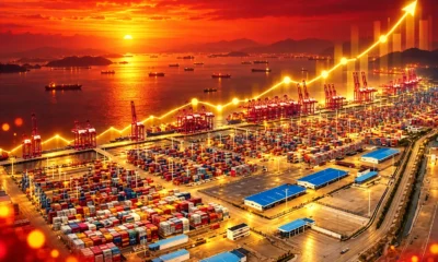 China Q3 GDP 4.5 percent AI chip export boom