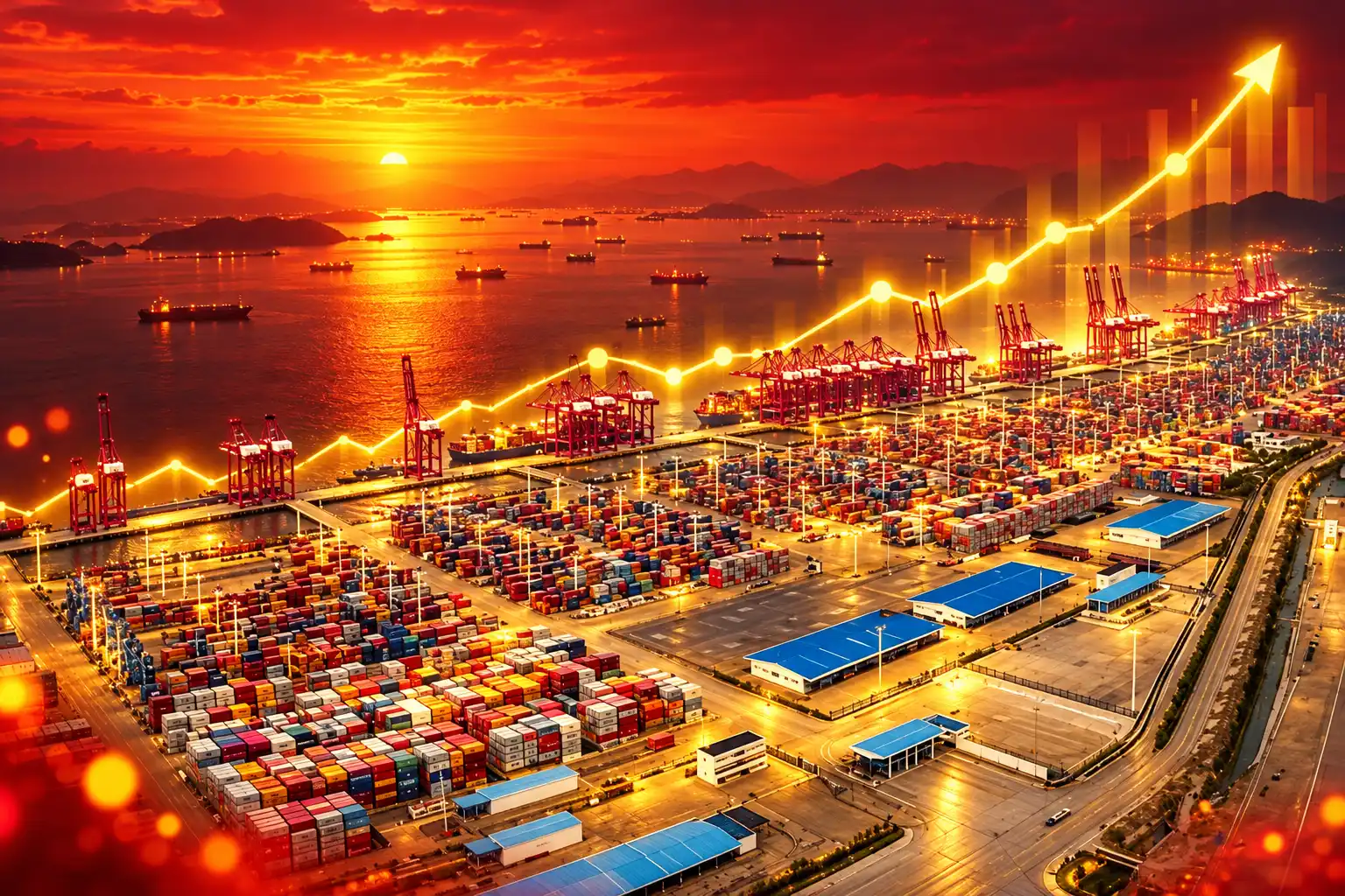 China Q3 GDP 4.5 percent AI chip export boom