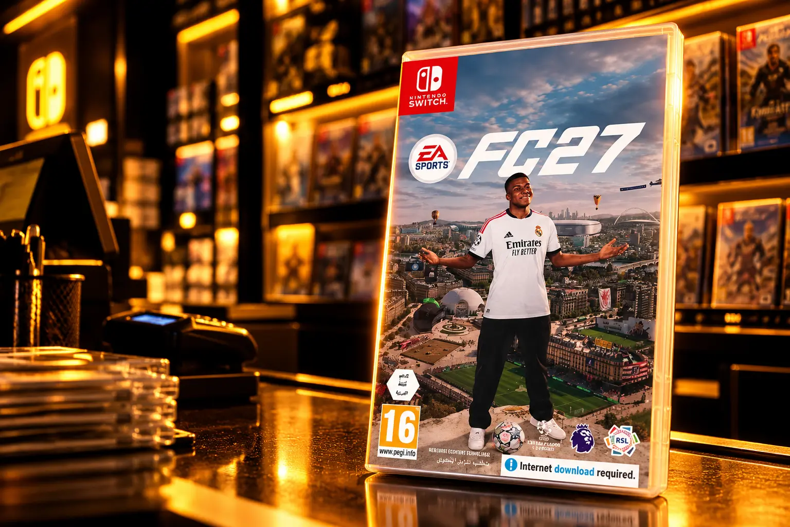 EA Sports FC 27 PEGI 16 Ultimate Team packs rating