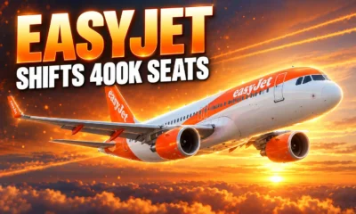 easyJet 400000 seats Turkey Cyprus Egypt summer shift