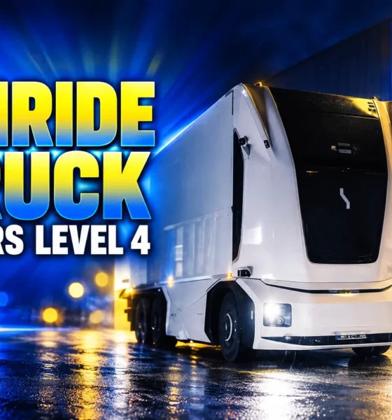 Einride Lidl cab-less Level 4 truck Germany permit