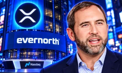 Evernorth Nasdaq bell with 473 million XRP