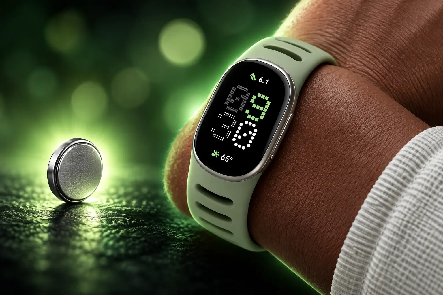 Fitbit Edge replaceable battery no Google Wallet