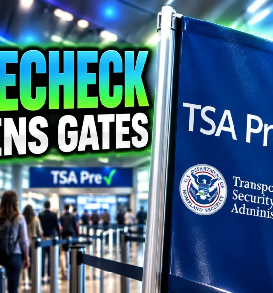 Gateside by TSA PreCheck ticketless airport gate access