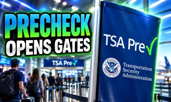 Gateside by TSA PreCheck ticketless airport gate access