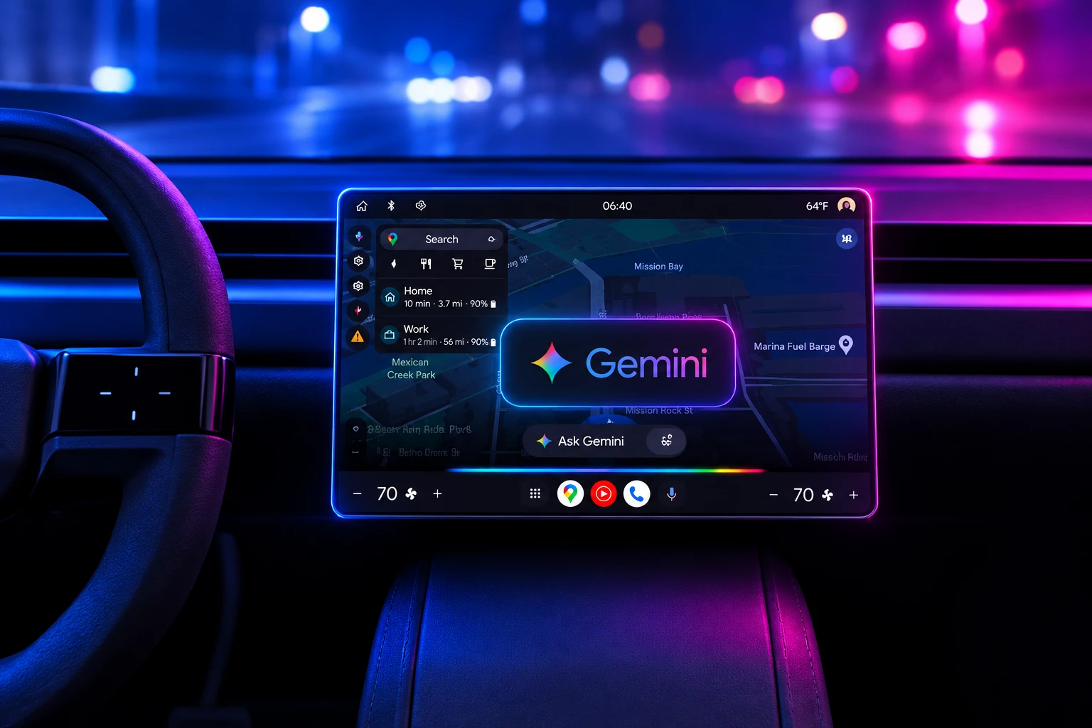 Gemini Personal Intelligence Android Auto Gmail voice access