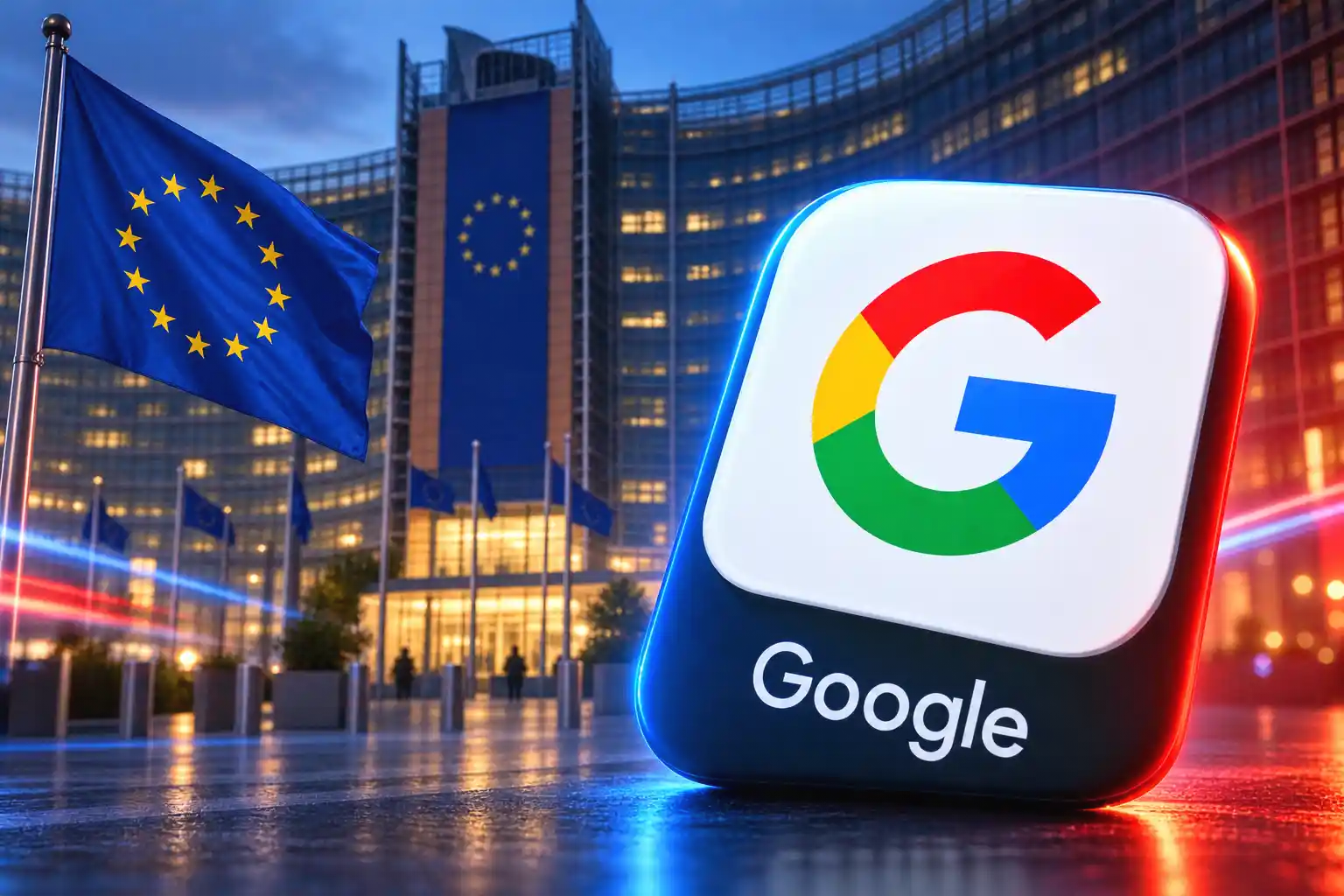 Google DMA 890 million fine credit bureau complaints