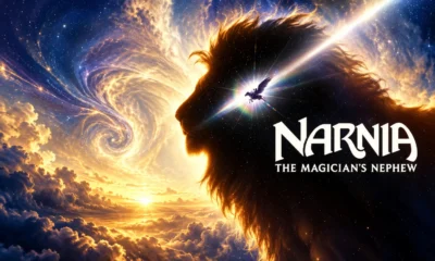 Greta Gerwig Narnia Magician's Nephew Stairway trailer