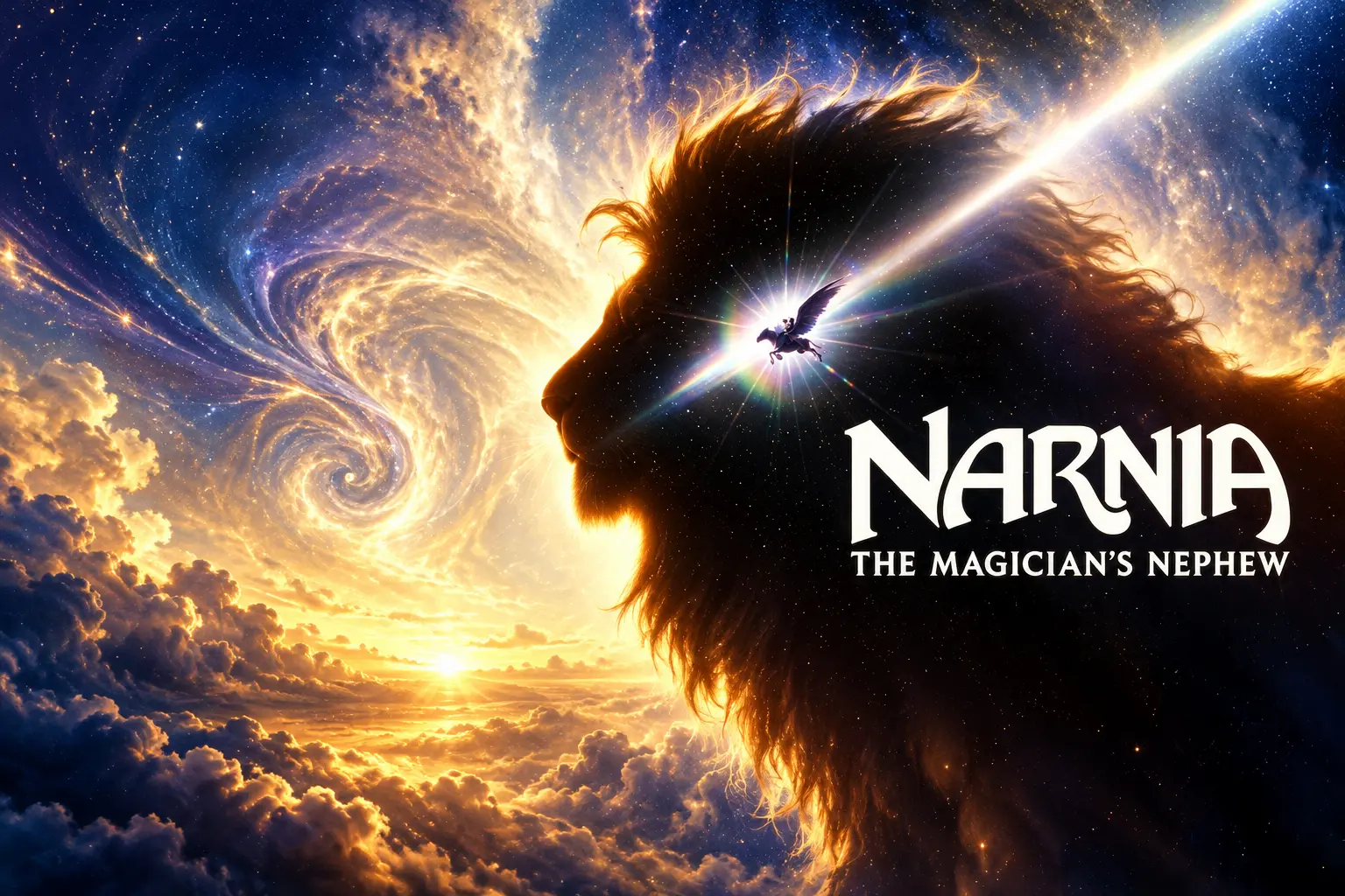 Greta Gerwig Narnia Magician's Nephew Stairway trailer