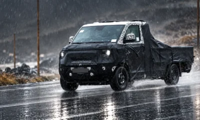 hyundai porter ev camouflage spy truck europe testing
