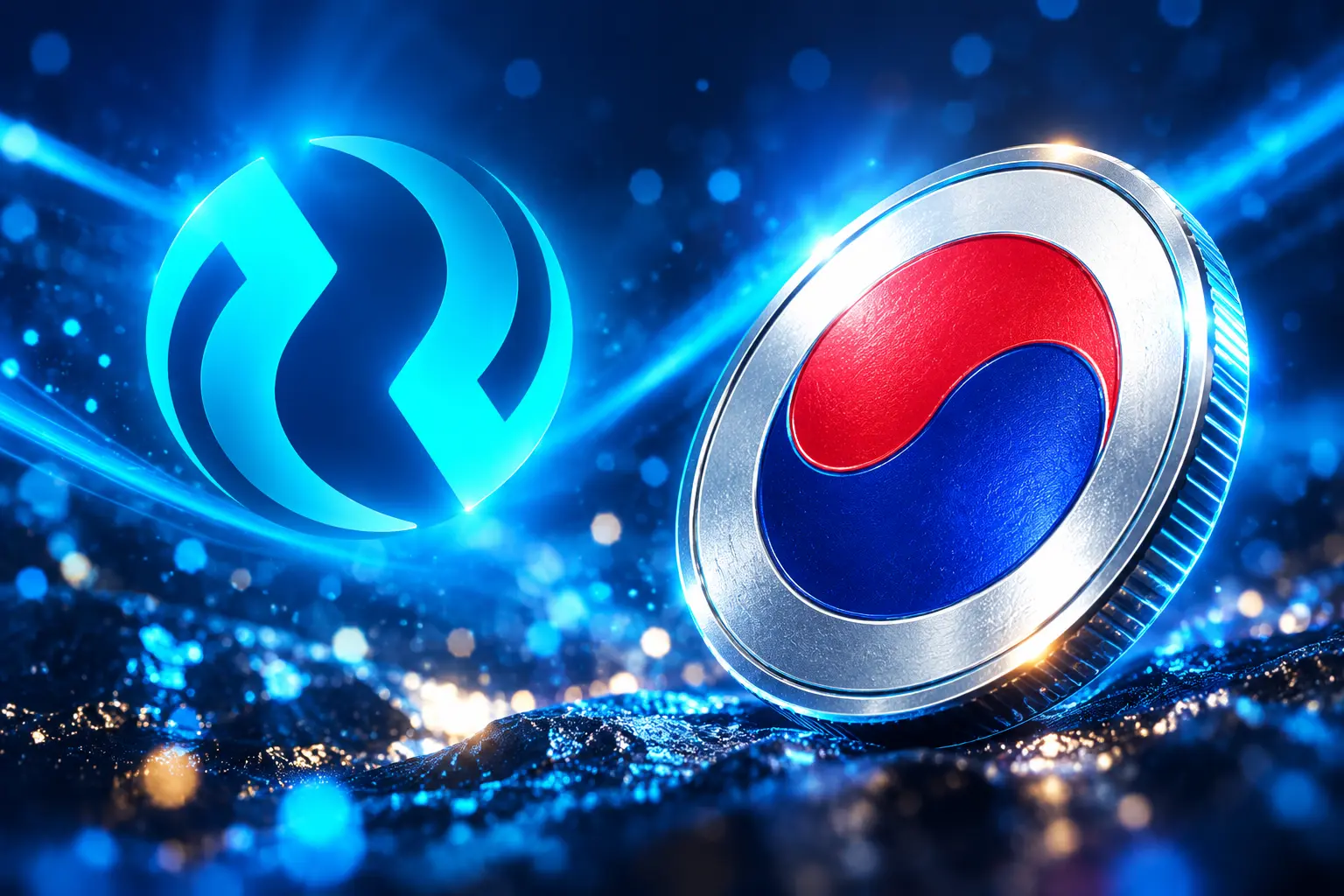 Injective BDACS KRW1 won settlement for tokenized assets