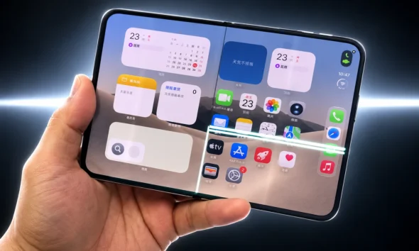 iPhone Duo hinge crack after launch day folds
