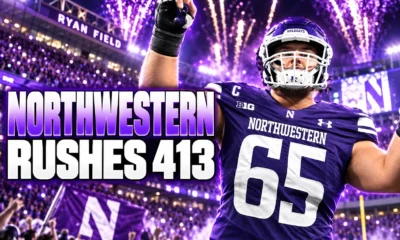Northwestern Ryan Field opener Penn State rushing attack