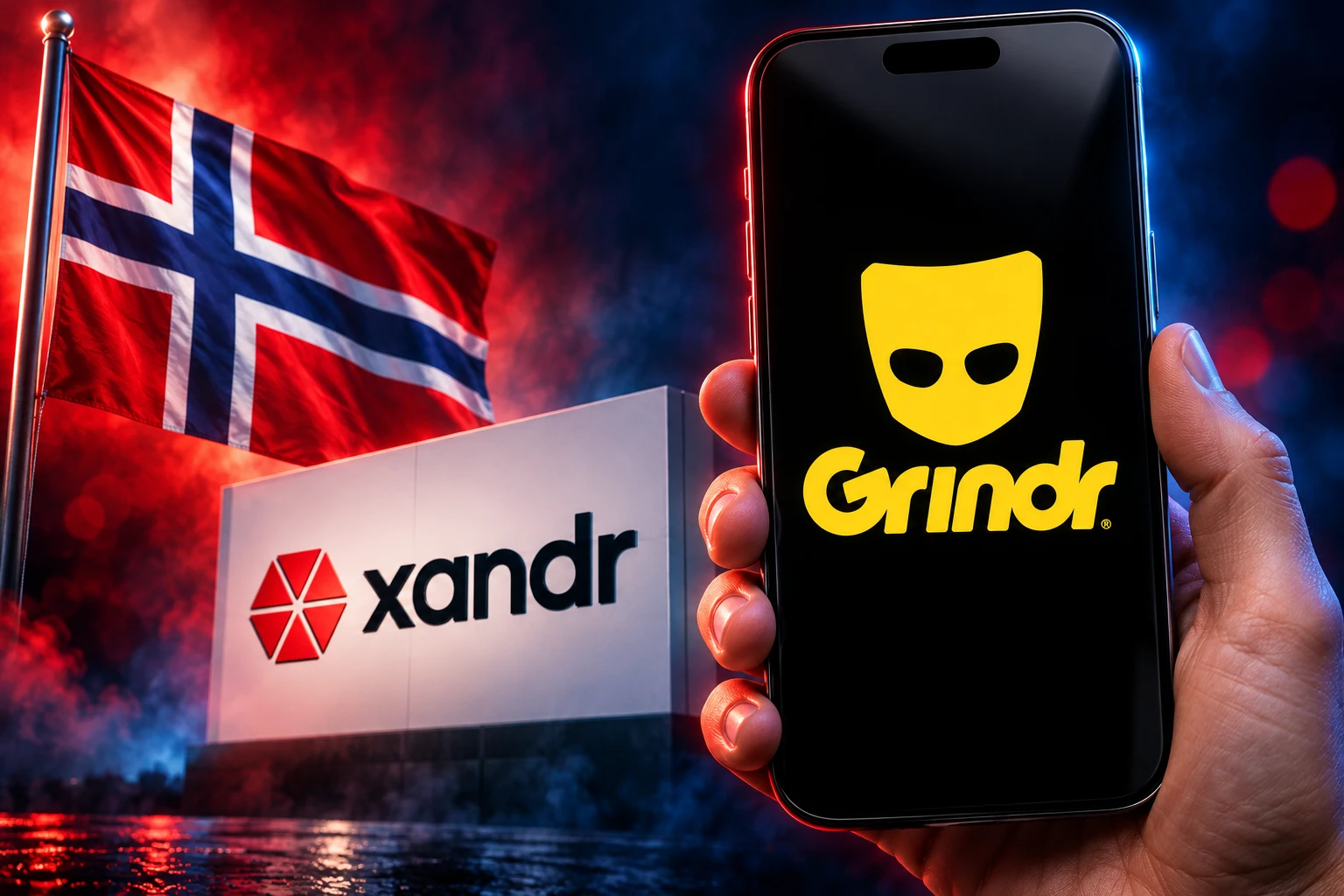 Norway Xandr Grindr data fine Microsoft advertising