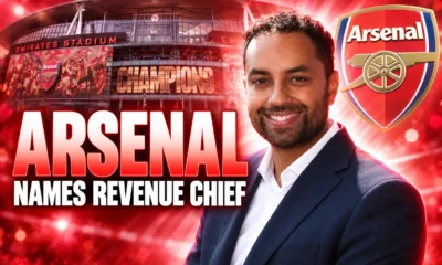 Omar Shaikh Arsenal first Chief Revenue Officer