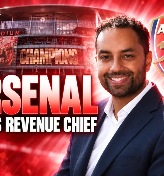 Omar Shaikh Arsenal first Chief Revenue Officer
