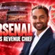Omar Shaikh Arsenal first Chief Revenue Officer