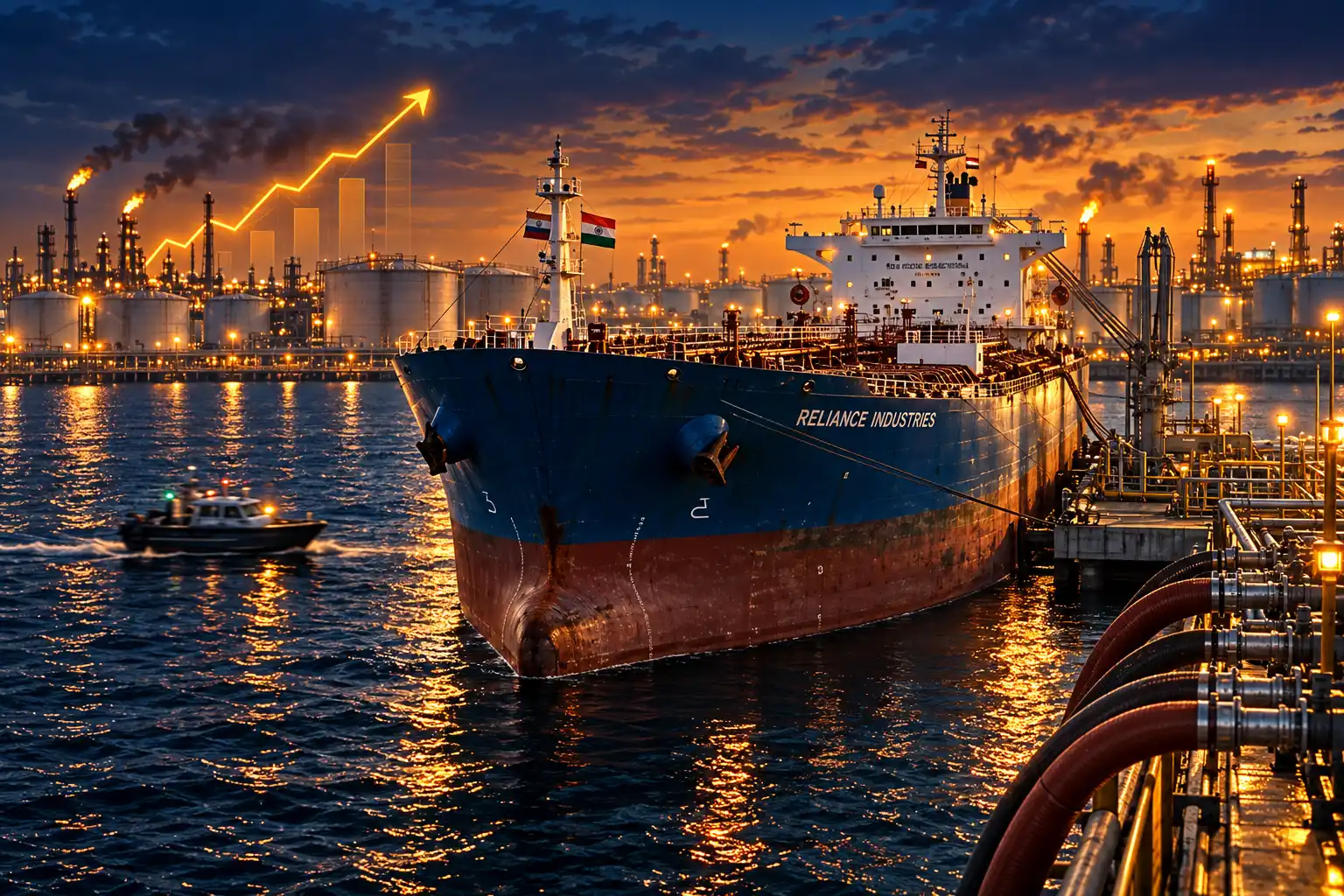 Reliance Jamnagar Venezuelan crude imports seven-year high