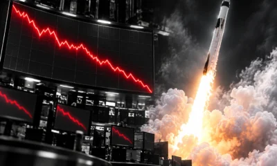 SPCX stock falls after 1.3 billion share unlock