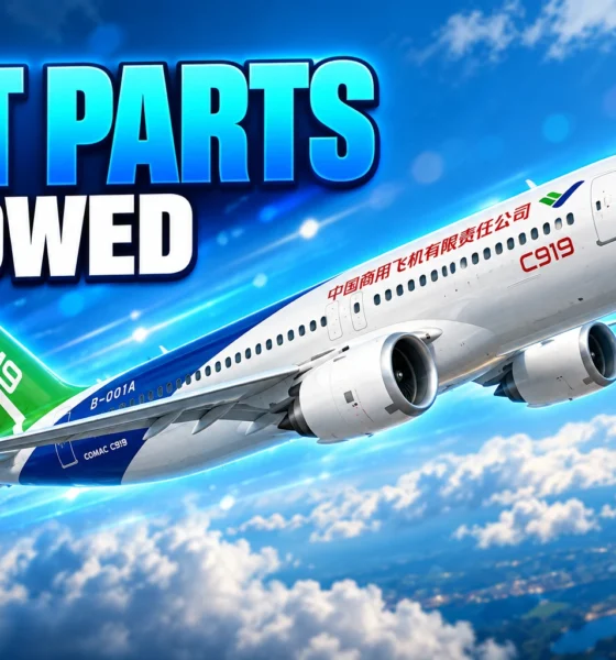 US slows jet parts exports to China COMAC