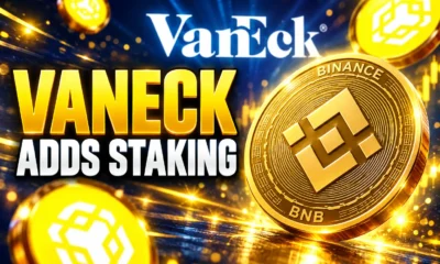 VanEck VBNB ETF adds BNB staking via Figment