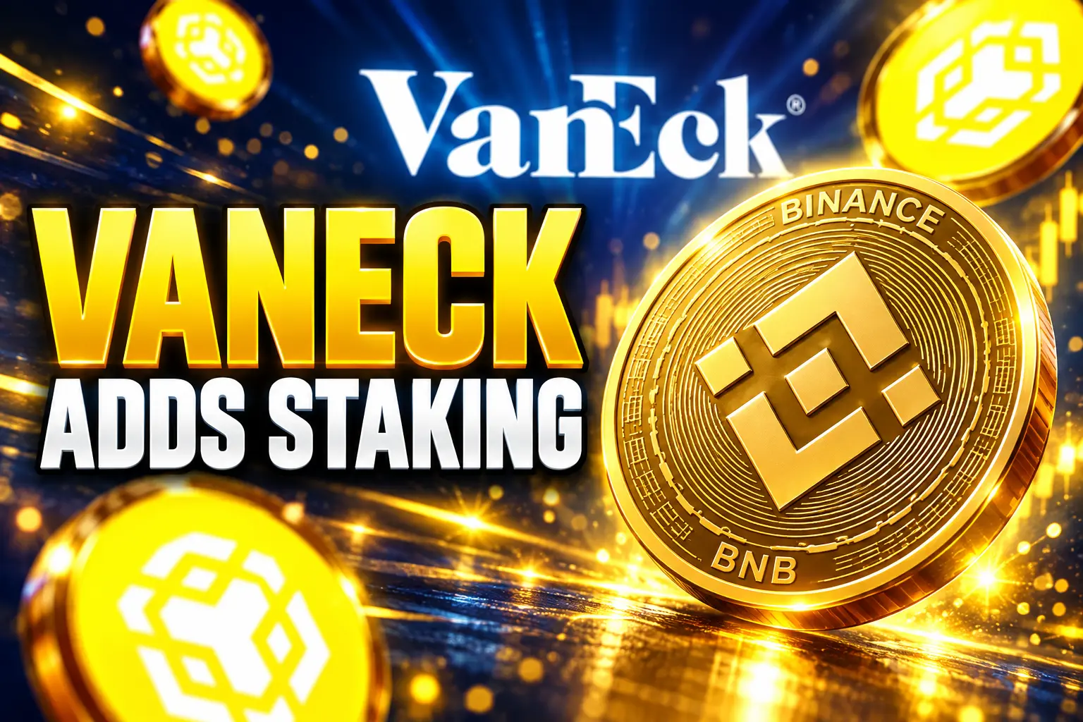 VanEck VBNB ETF adds BNB staking via Figment